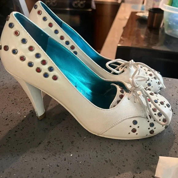 Irregular Choice Vintage Elvis Inspired Women’s Leather Heels - Picture 3 of 8